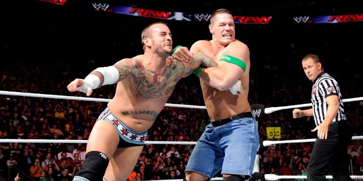 John Cena and CM Punk clashed in 2011