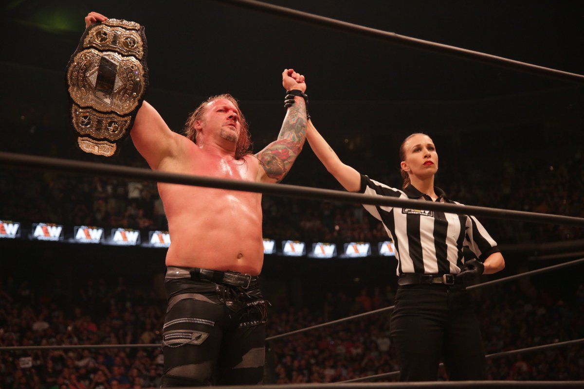 AEW All Out 2019: Chris Jericho and Aubrey Edwards