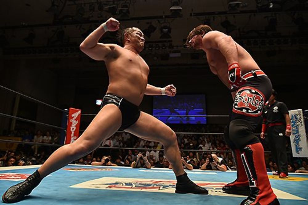 AJ Styles vs Minoru Suzuki