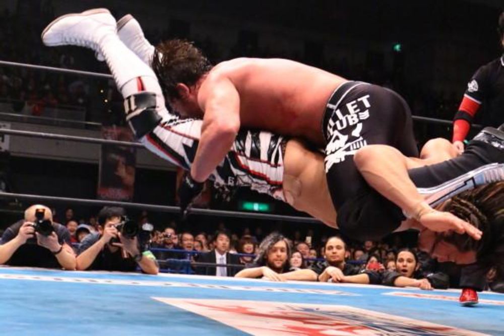 AJ Styles vs. Hiroshi Tanahashi