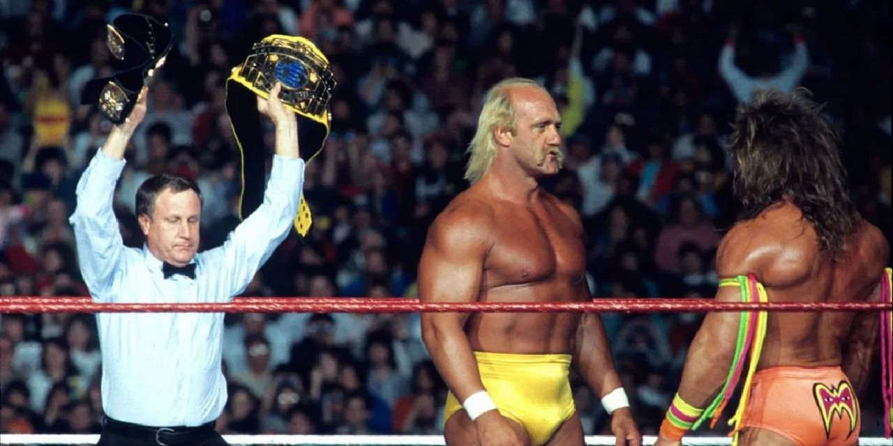 Hulk Hogan vs Ultimate Warrior at WrestleMania 6