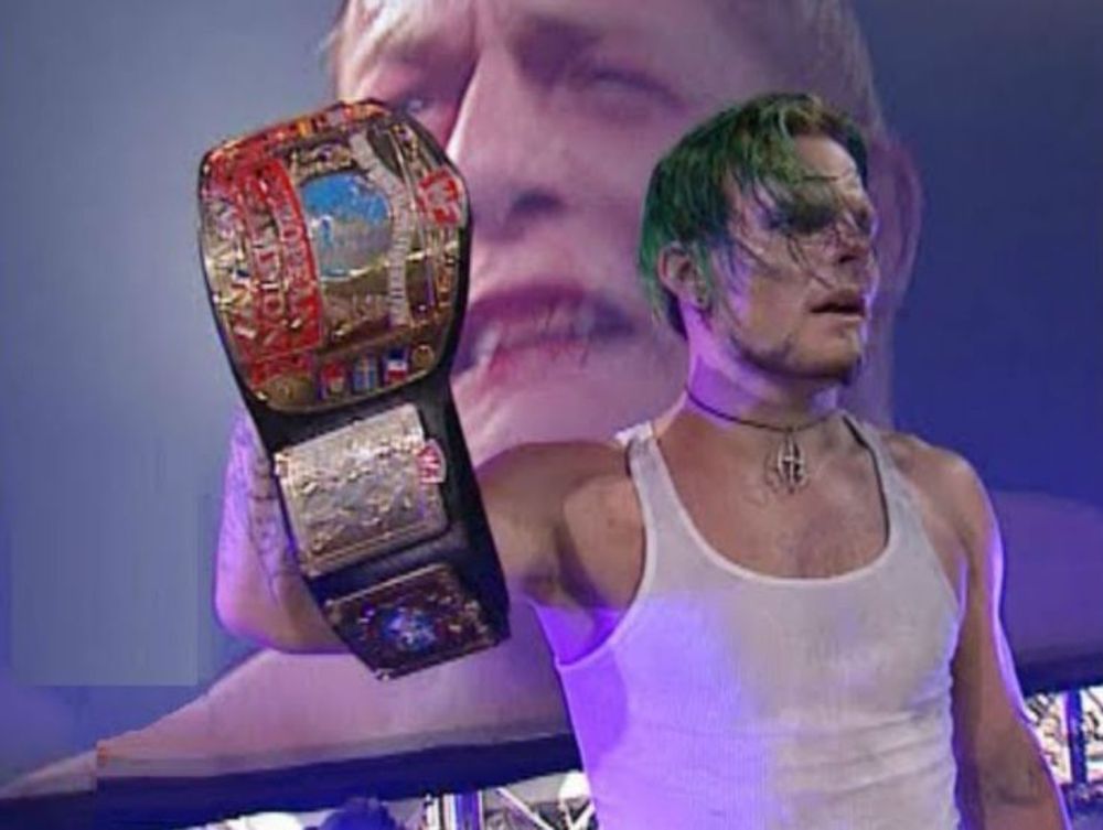 Jeff Hardy as WWE European Champion