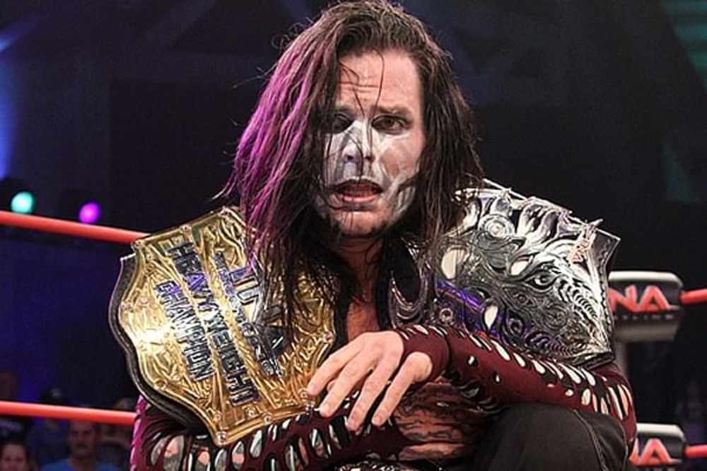 Jeff Hardy as TNA World Heavyweight Champion