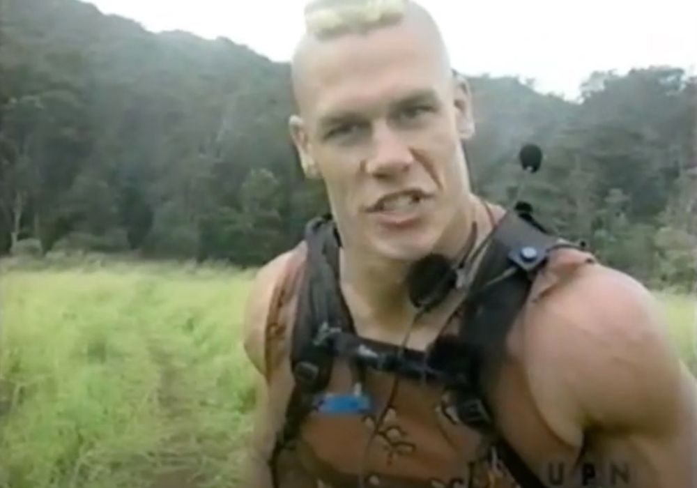 John Cena on Manhunt (2001)
