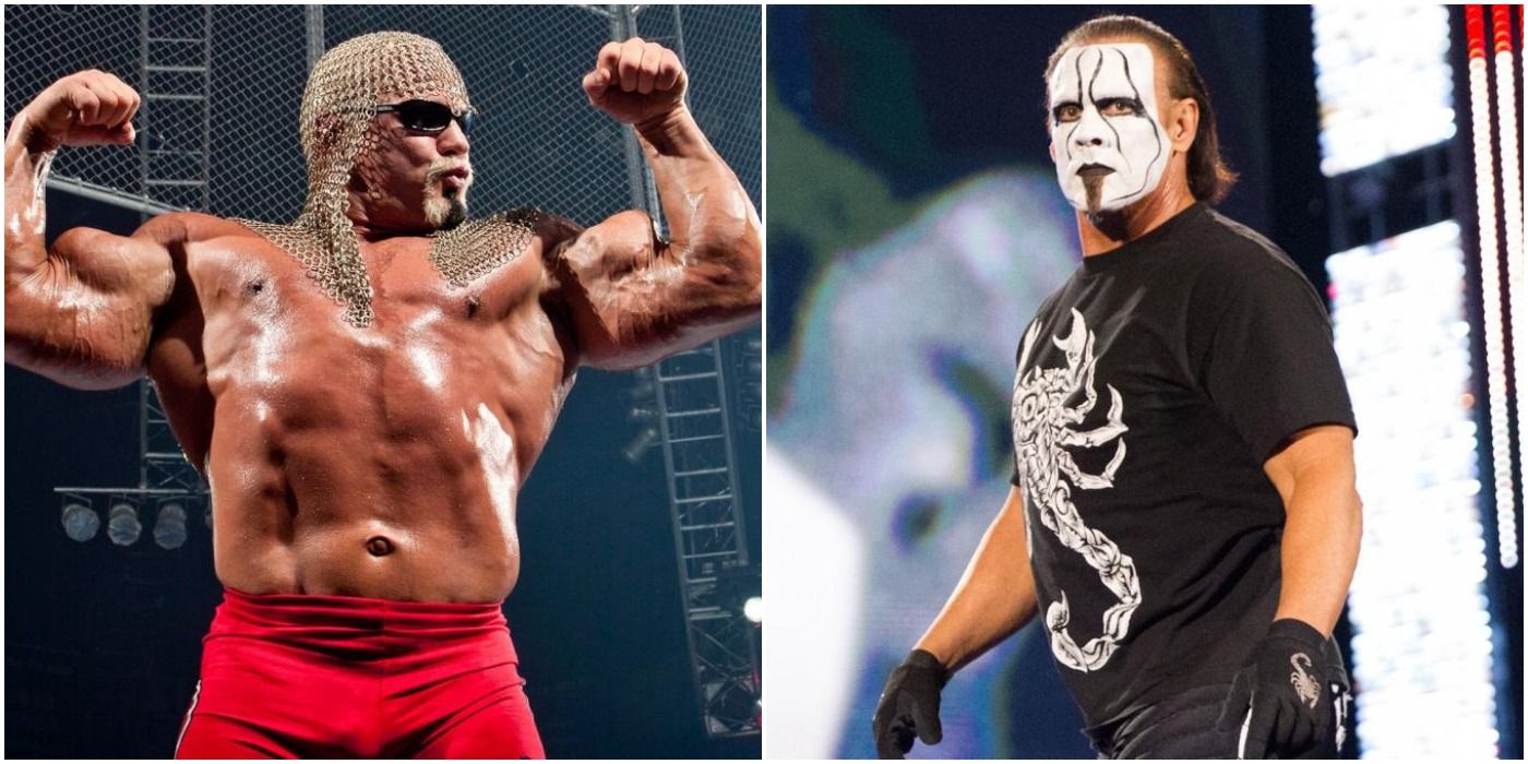 Former WWE Superstars Scott Steiner and Sting