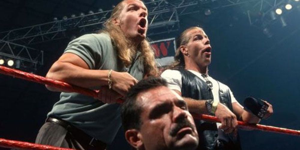 DX: Shawn Michaels, Triple H, and Rick Rude