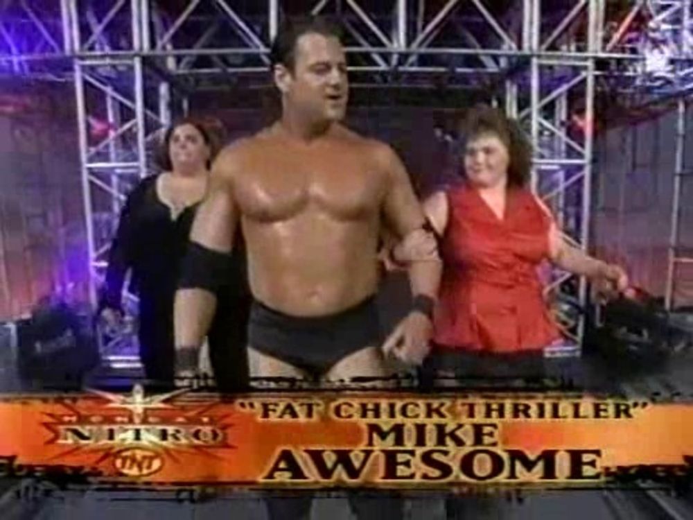 Mike Awesome's "Fat Chick Thriller" gimmick