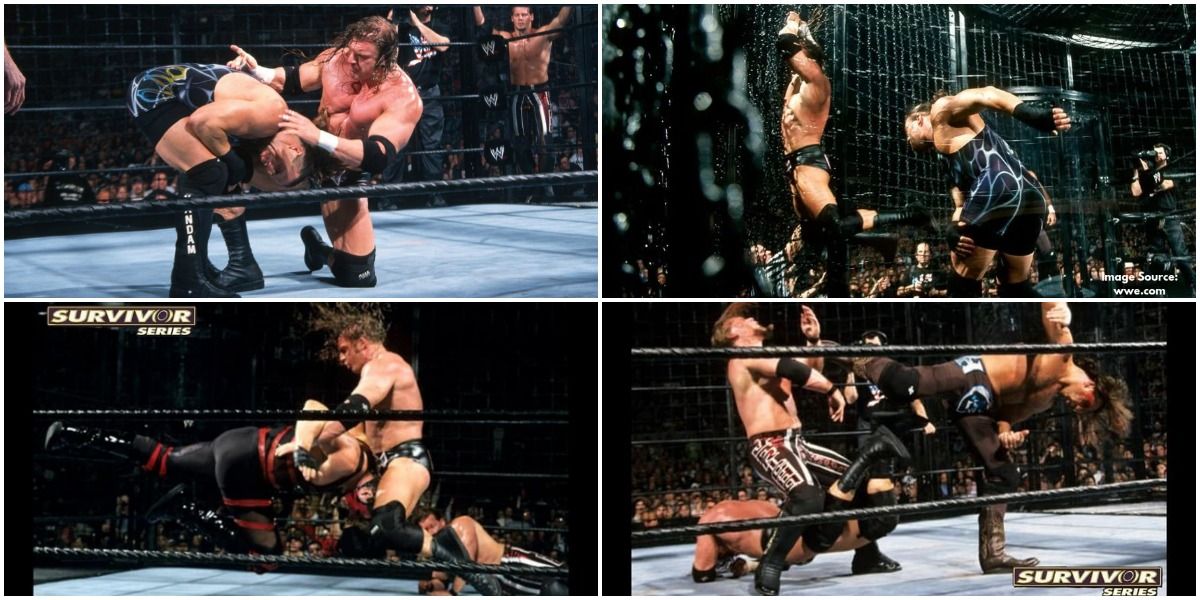 First elimination chamber match ever at survivor series
