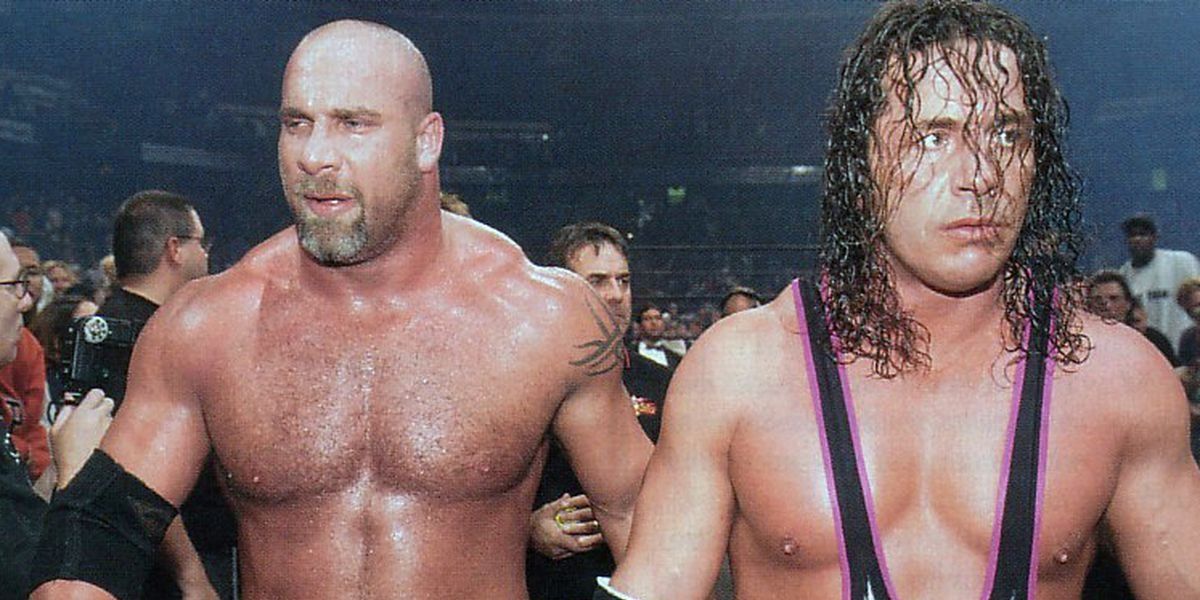 Goldberg And Bret Hart