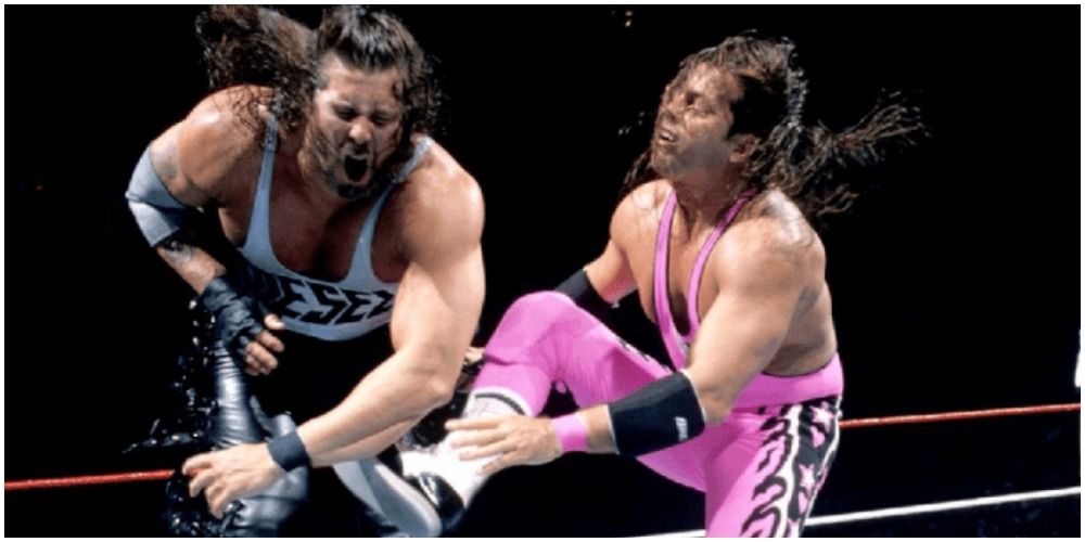 Diesel vs Bret Hart. Survivor Series