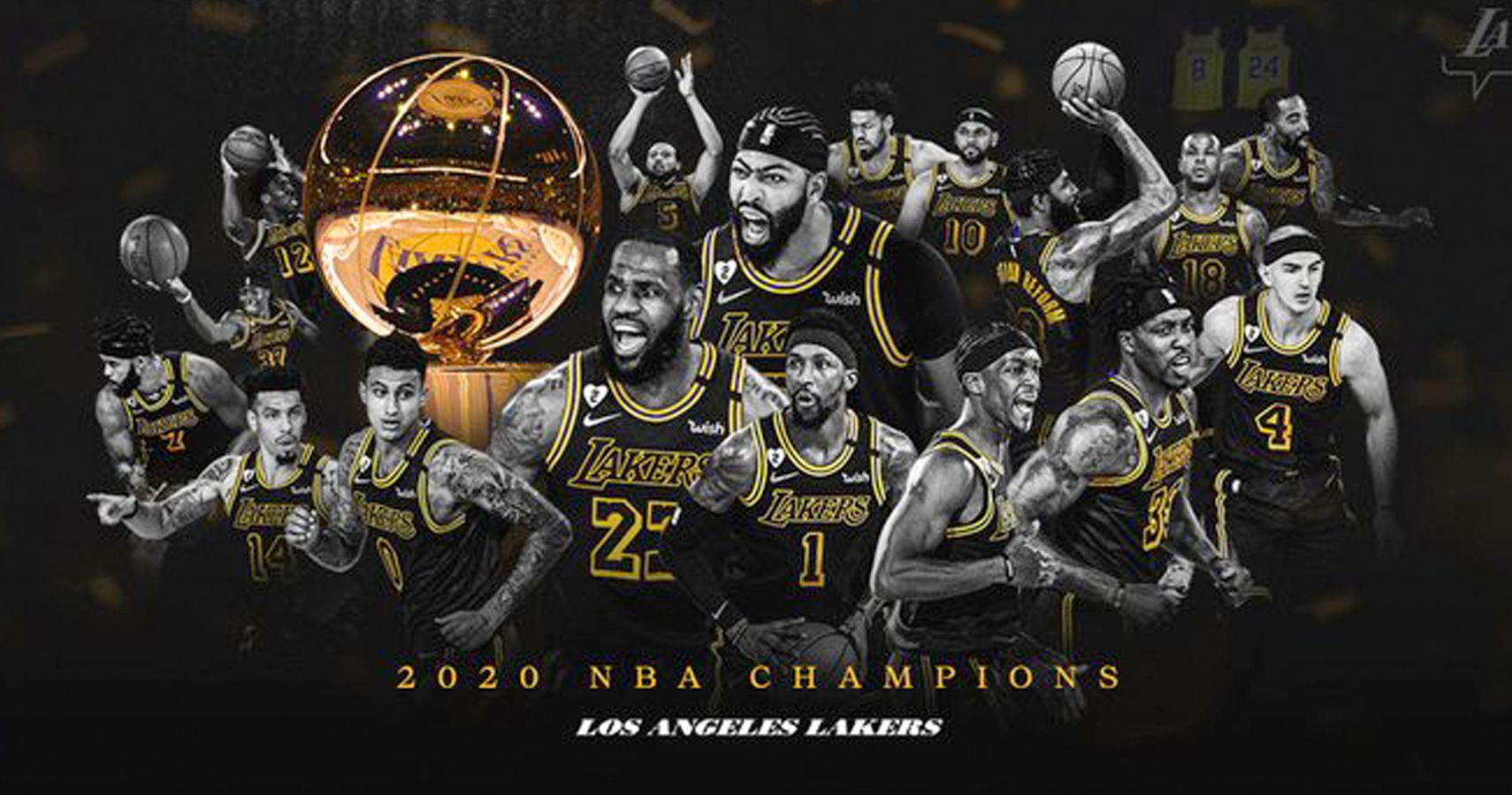 LeBron James 4Time NBA Champion, Lakers Win NBA Title