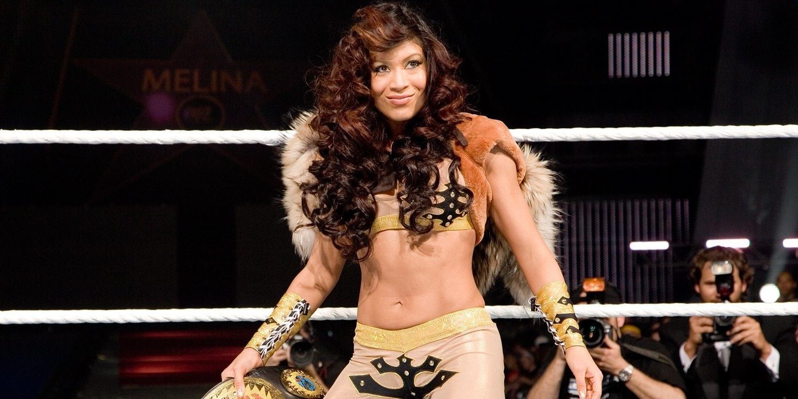Melina is a three-time WWE Women's Champion