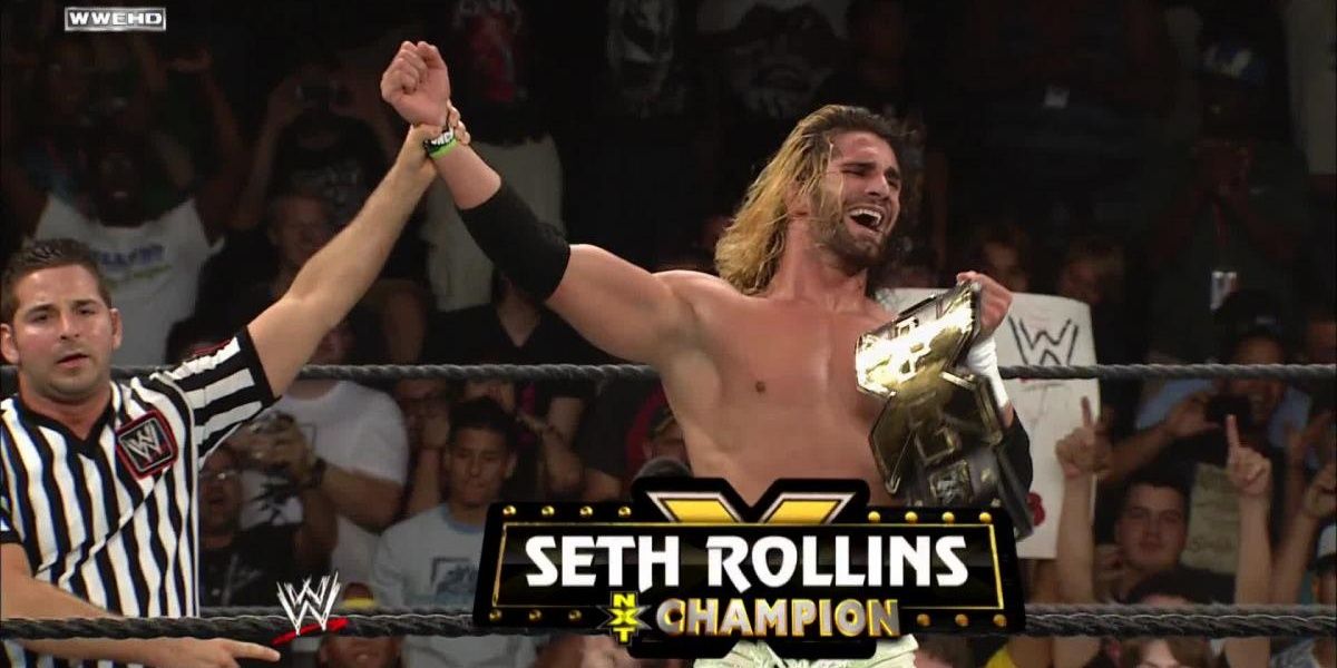 Rollins became the first-ever NXT Champion in 2012
