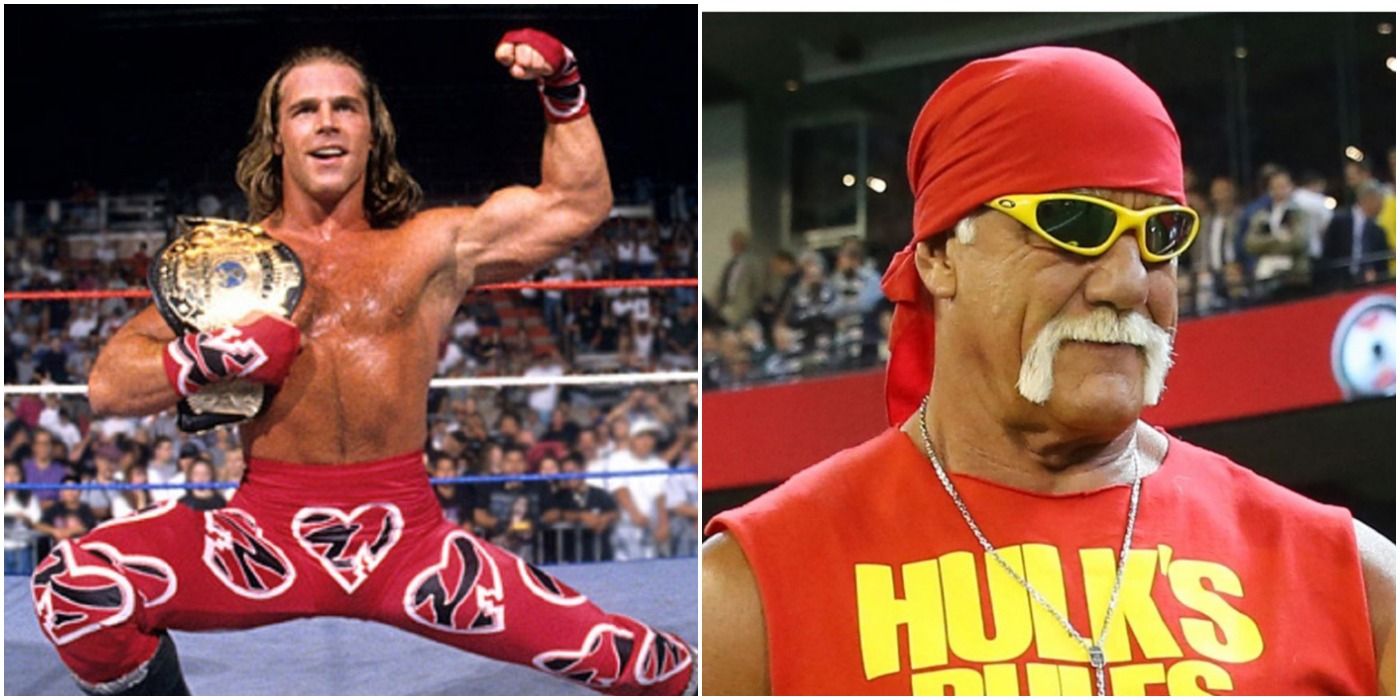 Shawn Michaels and Hulk Hogan