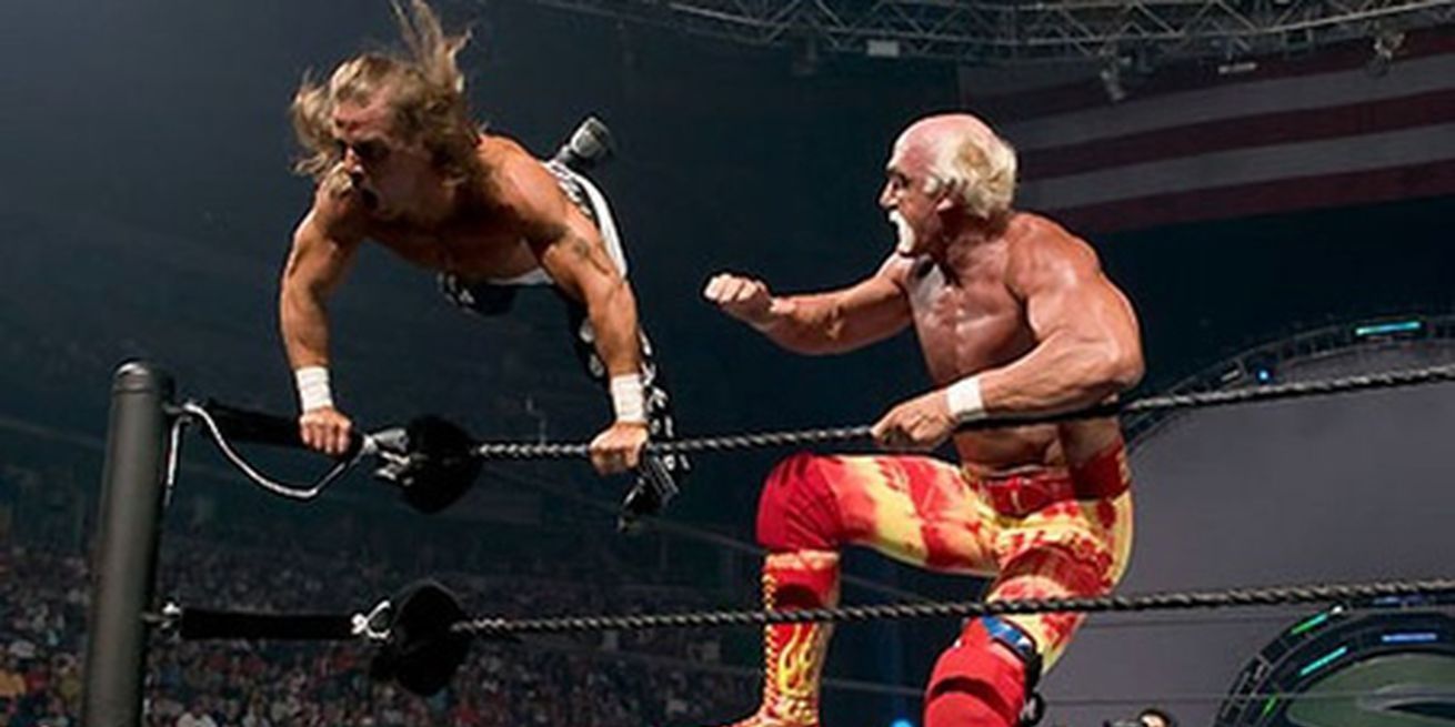 Michaels and Hogan had a terrible match in 2005