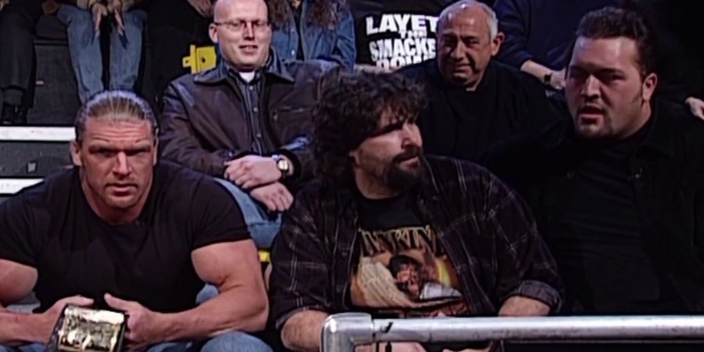 Triple H Mick Foley and Big Show on SNL
