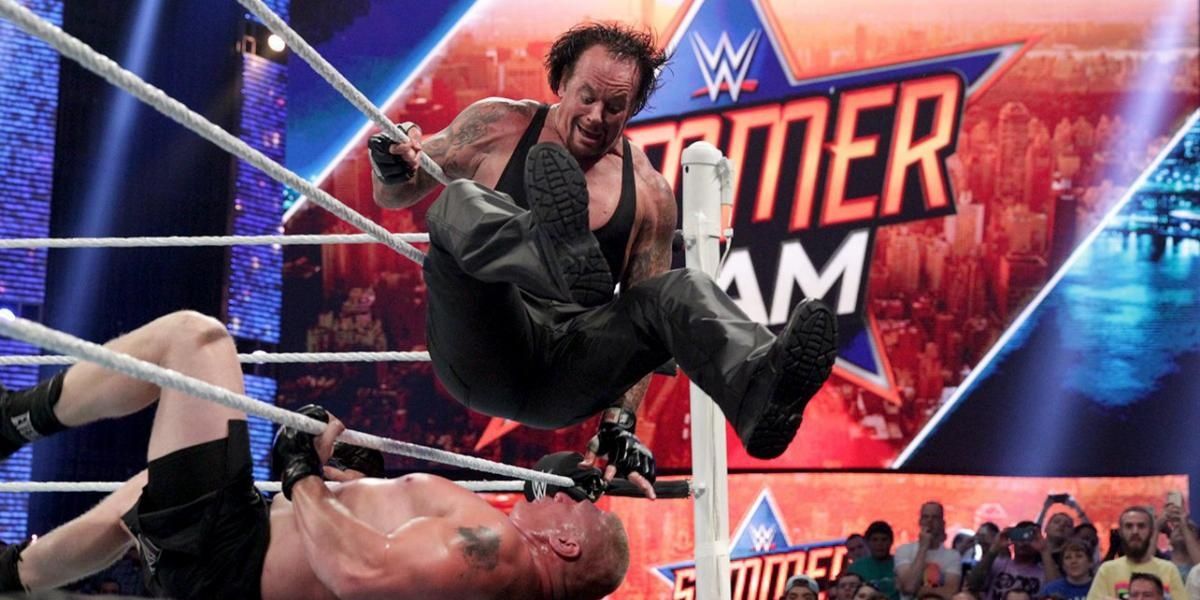 The Undertaker def. Brock Lesnar | WWE
