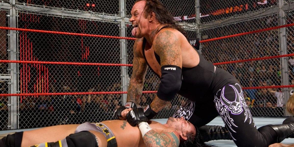 The Undertaker defeats CM Punk