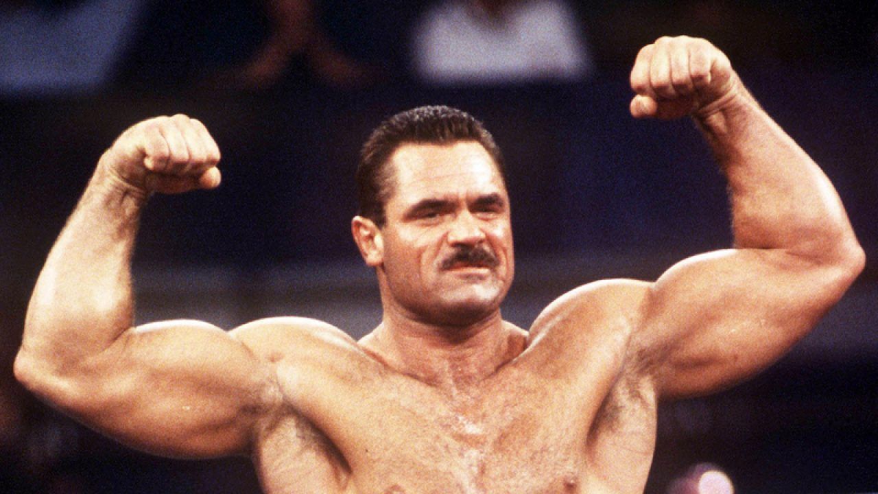 WCW Rick Rude Posing In The Ring
