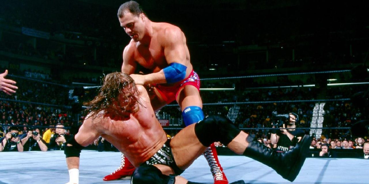Triple H vs Kurt Angle
