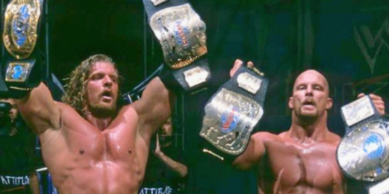 Steve Austin and Triple H