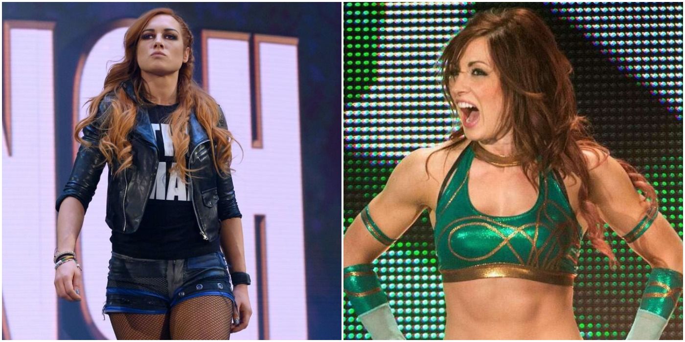 Becky Lynch through the ages