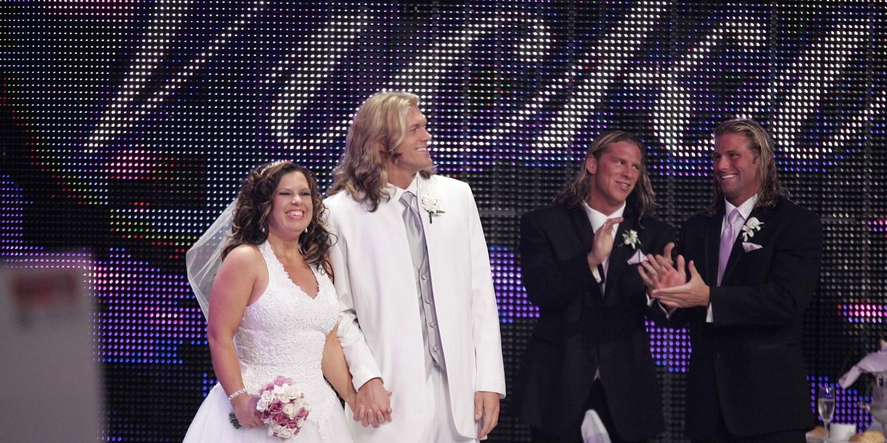Edge and Vickie Guerrero wedding
