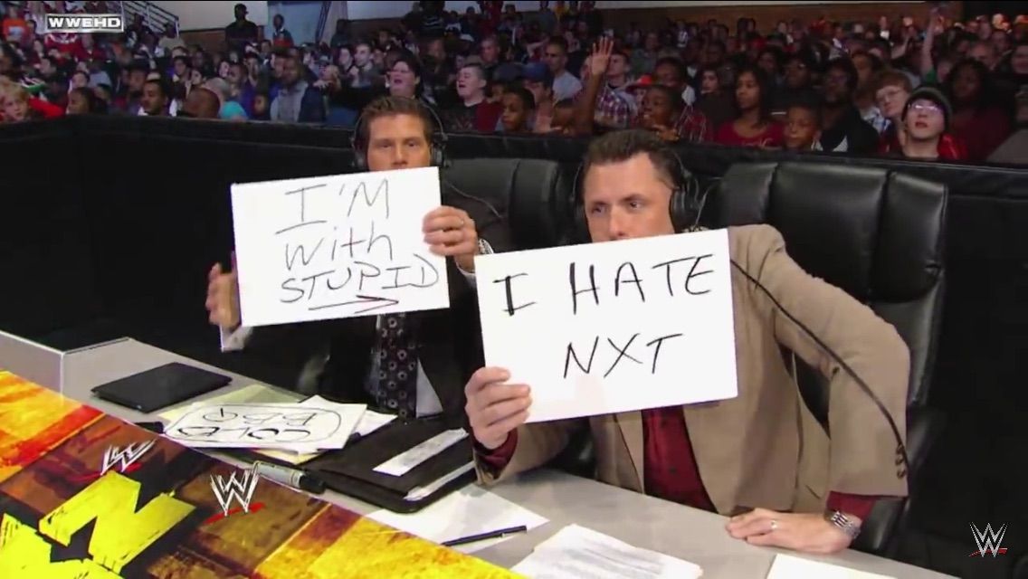 Michael Cole and Josh Mathews: &quot;I Hate NXT&quot;