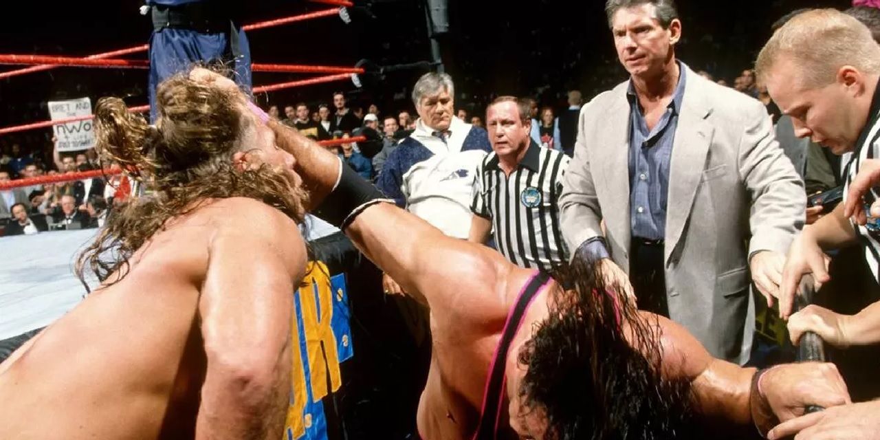 Bret Hart vs Shawn Michaels in Montreal