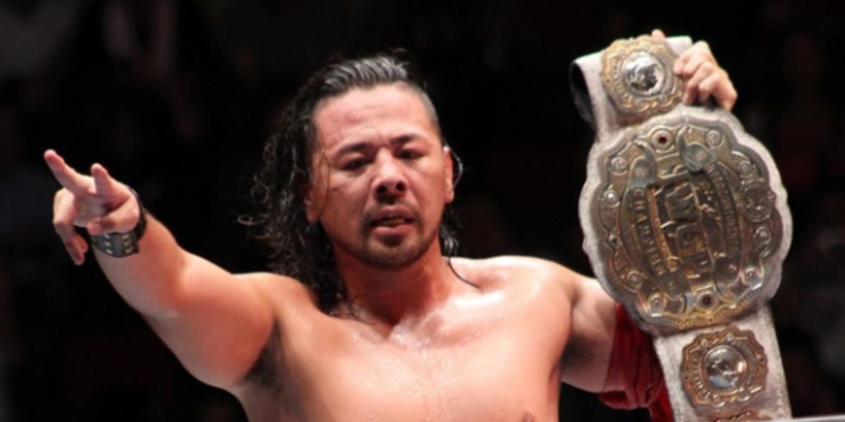 Shinsuke Nakamura as IWGP Intercontinental Champion