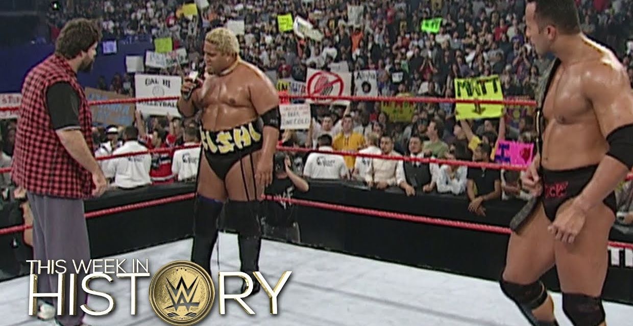 Rikishi did it for The Rock