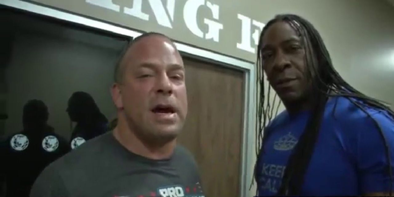 Booker T and Rob Van Dam