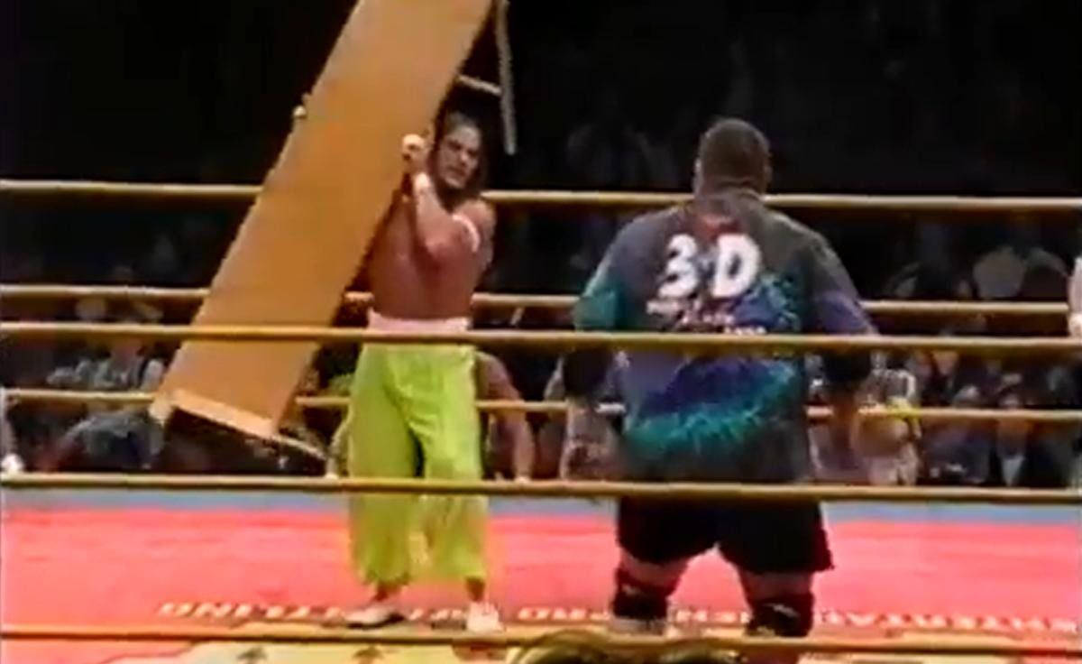 Sabu and Bubba Ray Dudley in Frontier Martial Art Wrestling (FMW)