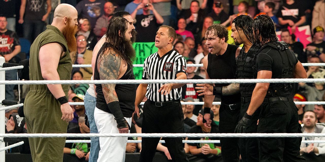 The Shield vs The Wyatt Family