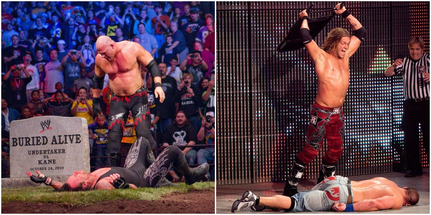 Kane vs Undertaker, John Cena vs Edge