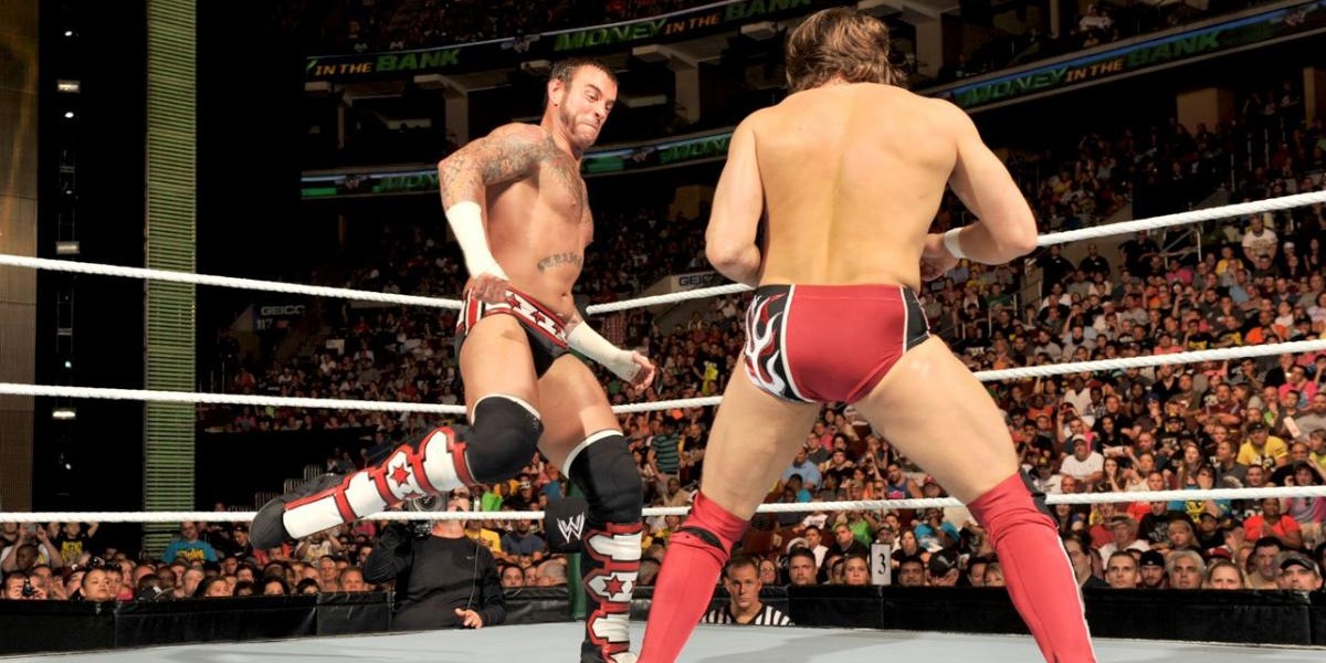 CM Punk kicks Daniel Bryan