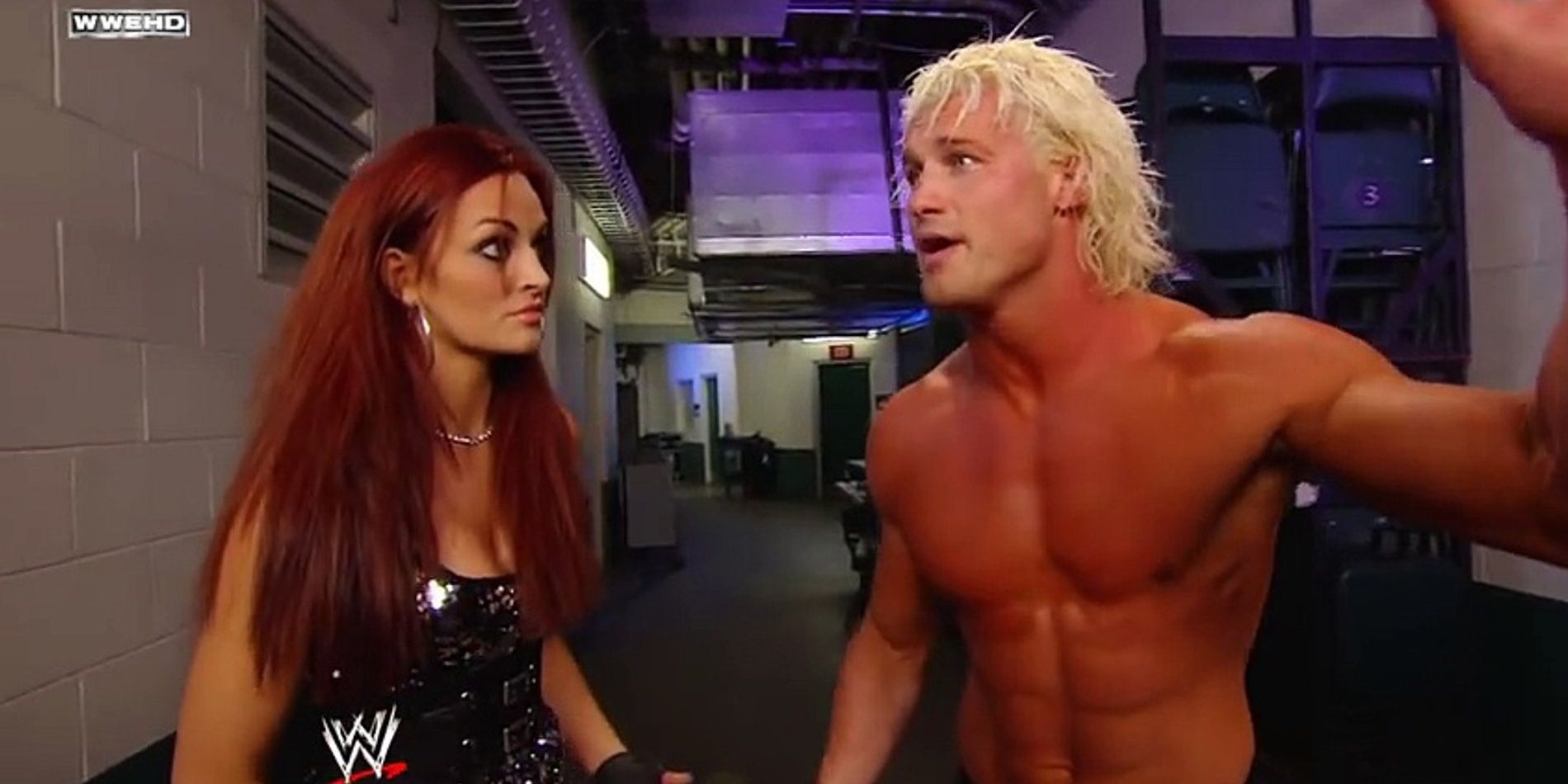 Dolph Ziggler and Maria