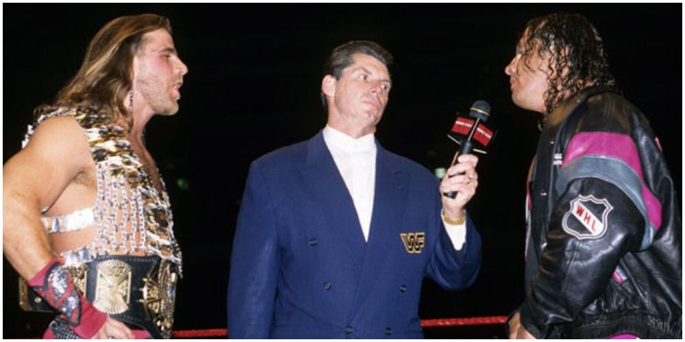 Shawn Michaels, Vince McMahon, Bret Hart