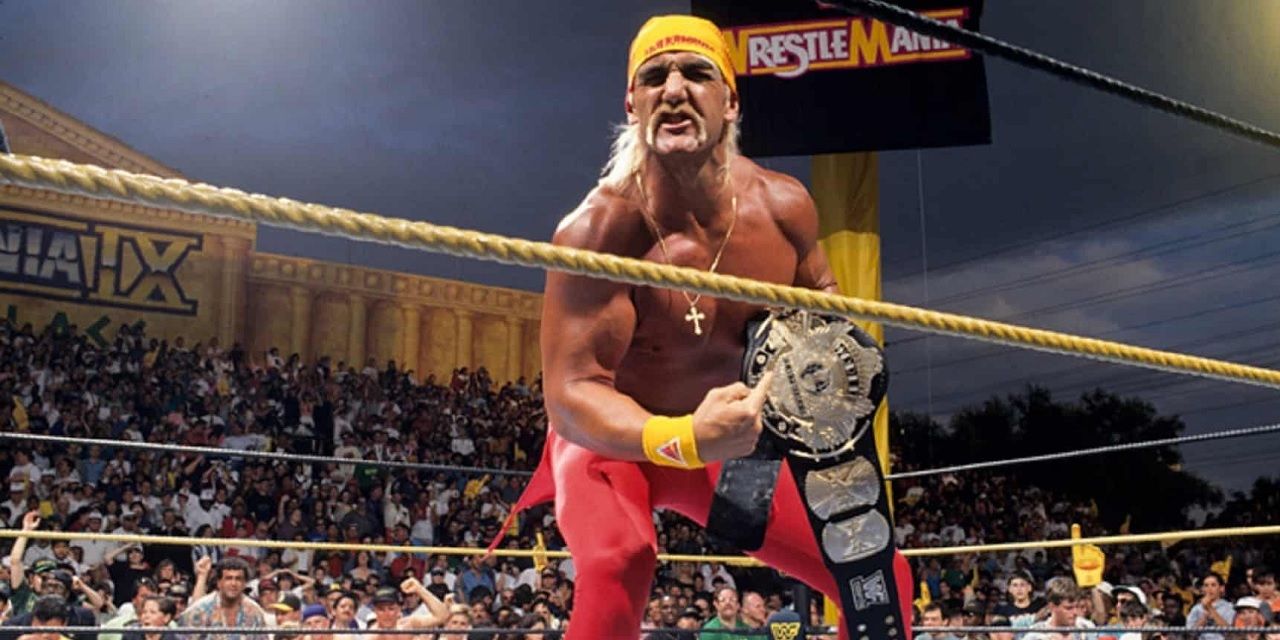 Hulk Hogan at WM 9