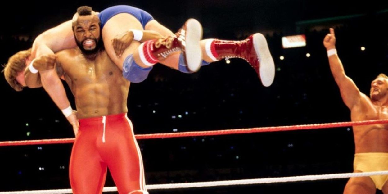 Hulk Hogan And Mr. T Vs Roddy Piper And Paul Orndorff