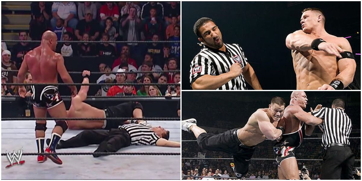 Survivor Series. John Cena Vs. Kurt Angle