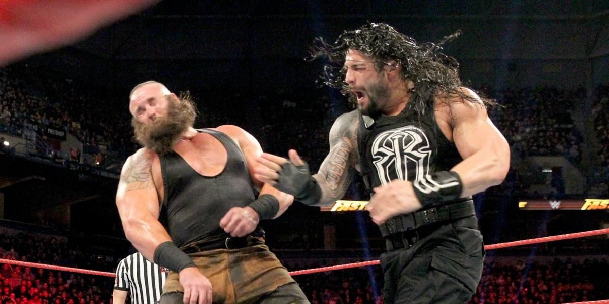 Roman Reigns vs Braun Strowman at Fastlane