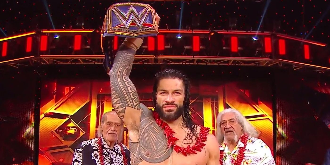 Roman Reigns Universal Champion Tribal Chief Hell in a Cell 2020