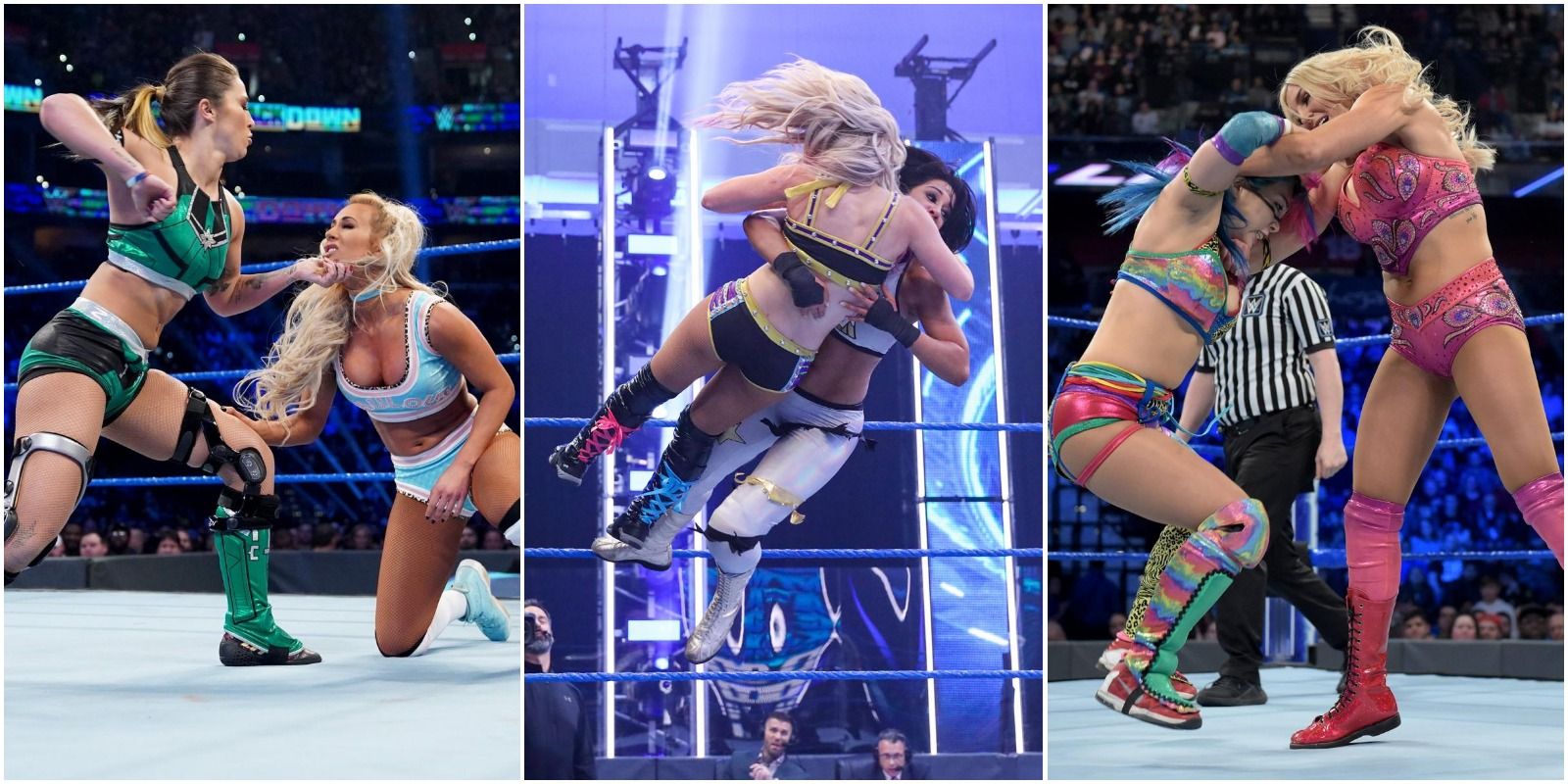 The 10 Best Women's Matches In Smackdown History