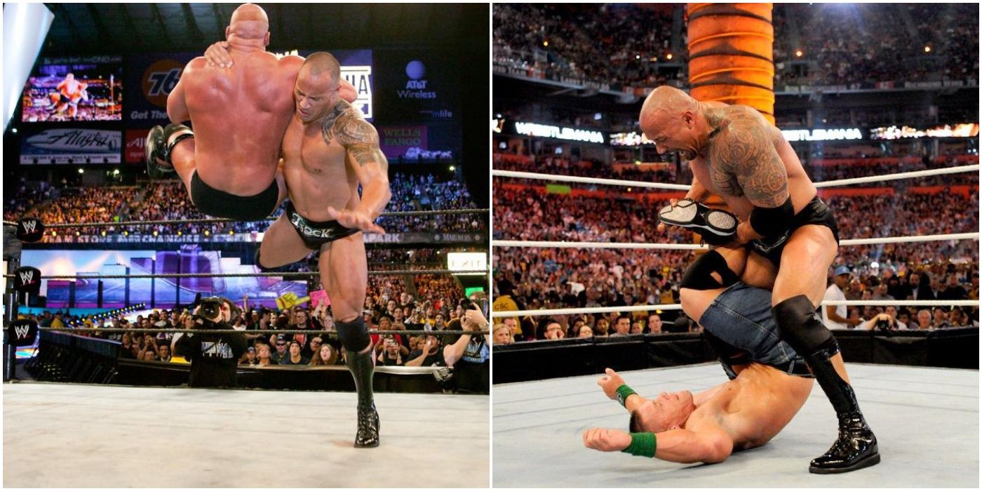The Rock's Last 10 PPV Matches