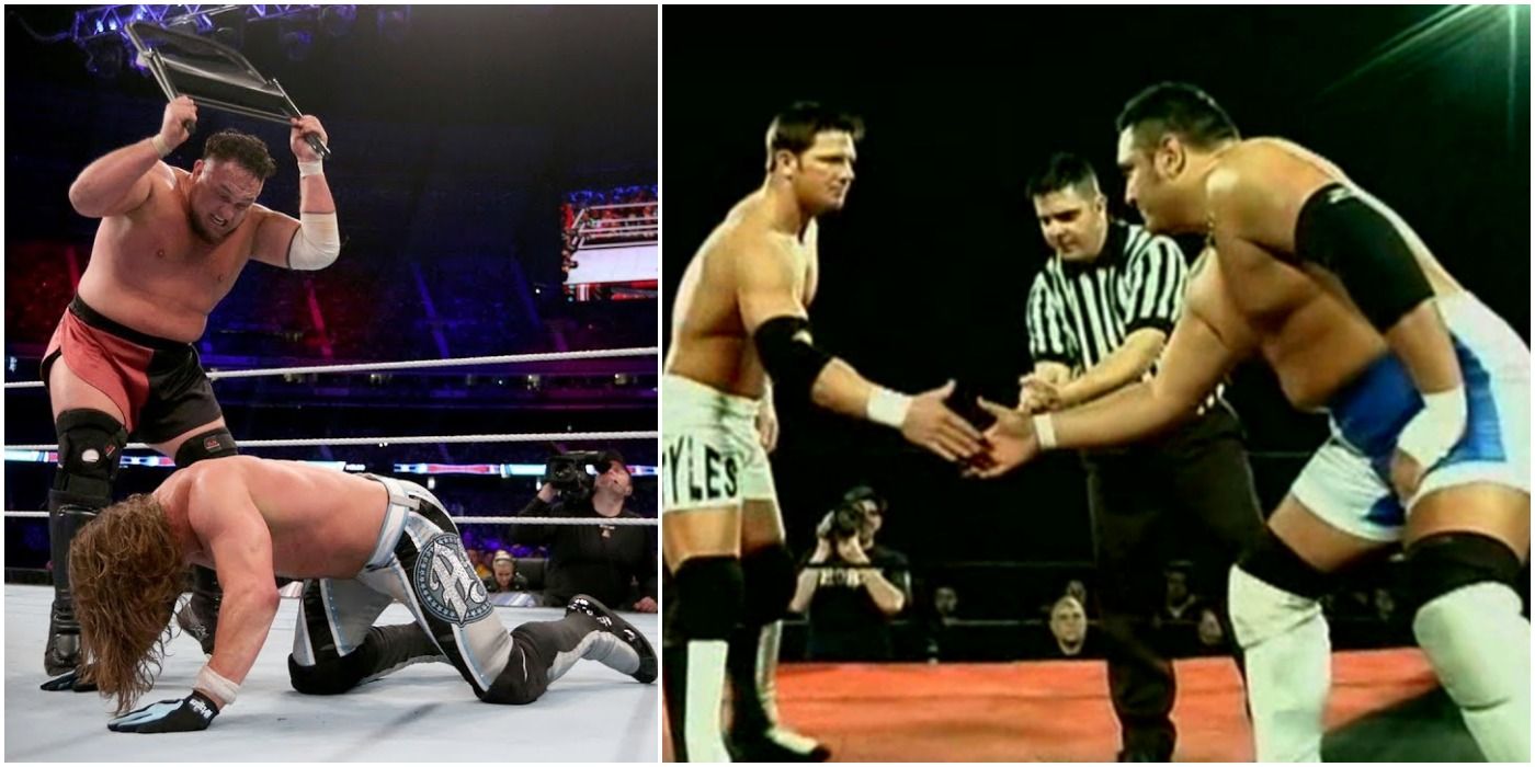 AJ Styles vs. Samoa Joe