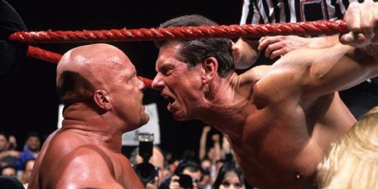 Steve Austin vs Vince McMahon