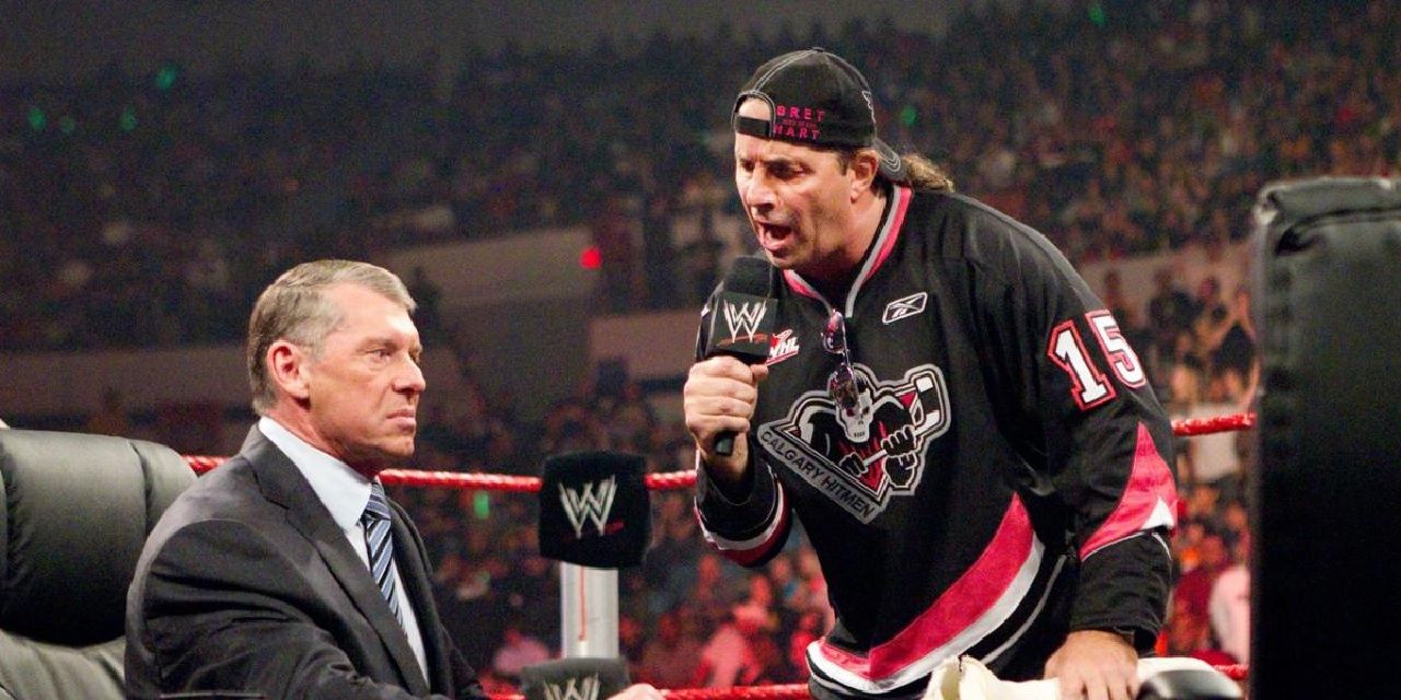 Bret Hart vs Vince McMahon