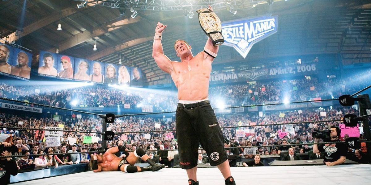 John Cena at WM 22