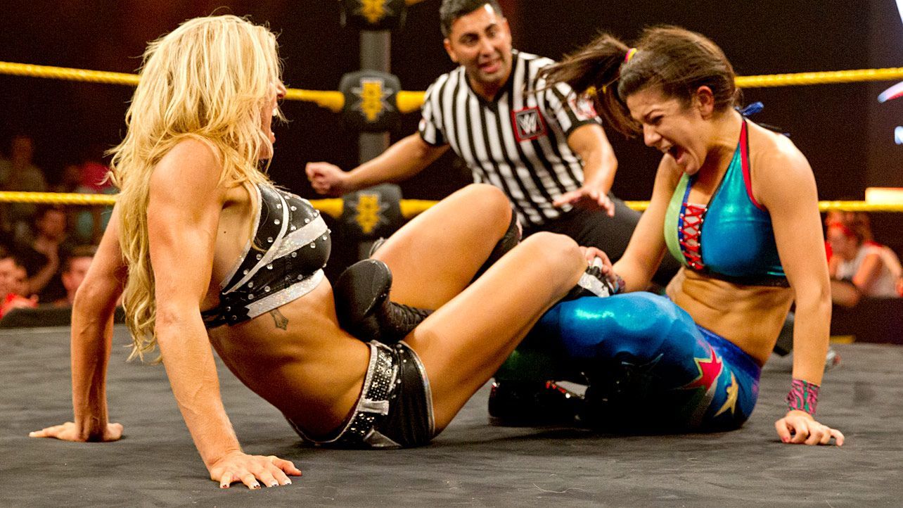 Charlotte Flair vs. Bayley in NXT